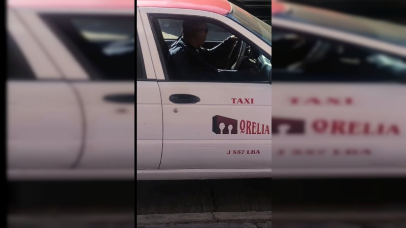 Joven exhibe a taxista que se masturbó frente a ella; Revolución Social ubica el vehículo 