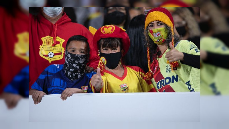 Haremos lo posible para que el fútbol de primera división vuelva a la capital michoacana: Ramírez Bedolla