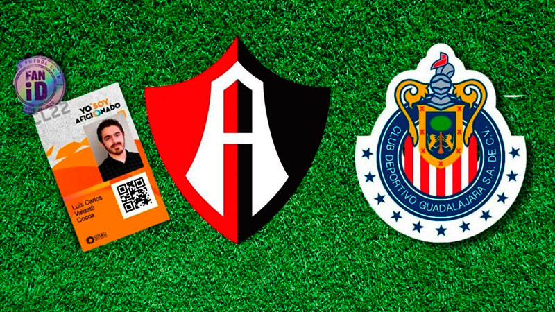 Clásico Tapatío entre Atlas FC y Club Chivas pondrá en marcha el Fan ID 