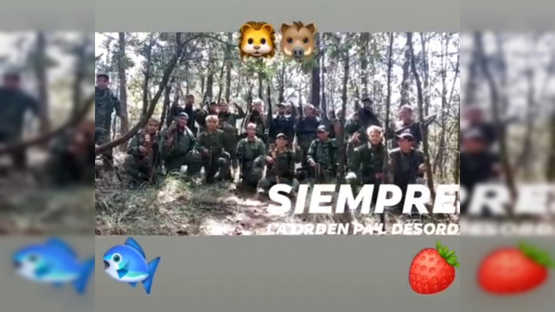 Sicarios de La Familia se graban en convoyes al Oriente de Michoacán: Han matado soldados y la GN no pude frenarlos