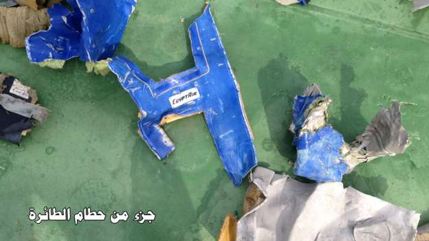 Publican primeras imágenes del avión de EgyptAir siniestrado en el Mediterráneo - Foto 0 