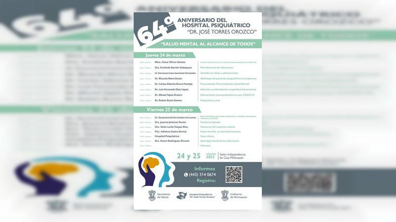 Hospital Psiquiátrico buscará reforzar la atención de la salud mental en Morelia, Michoacán