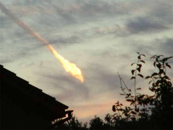 Cae supuesto meteorito en Puebla 