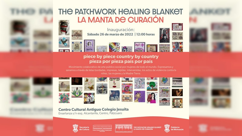 Centro Cultural Antiguo Colegio Jesuita será la sede de la exposición "La Manta de Curación" 