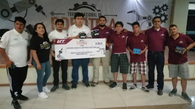 Michoacán gana el cuarto lugar en el Encuentro Nacional de Robótica  