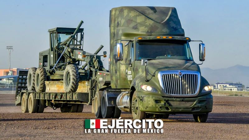 Del AIFA al Tren Maya: ingenieros militares parten a Tulum 