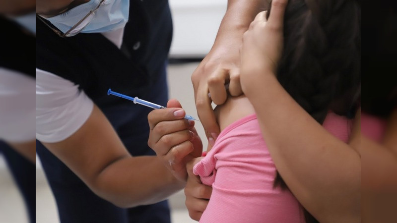 Secretaria de Salud de Michoacán invita a la población a vacunarse contra el Sarampión 
