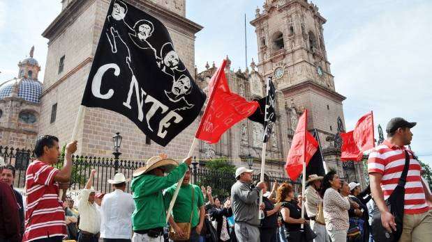 CNTE manchará en Morelia debido al desalojo efectuado en la ciudad de México 