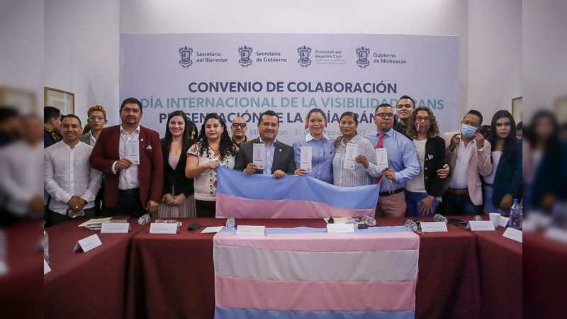 Secretaría del Bienestar presenta la guía "Tránsmites" para el cambio de identidad de genero en Michoacán  