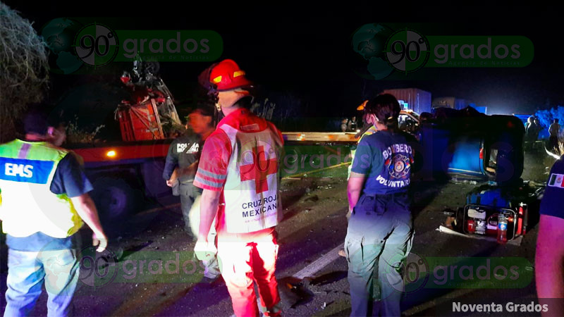 Aparatoso accidente en la Siglo XXI deja cinco muertos y dos heridos