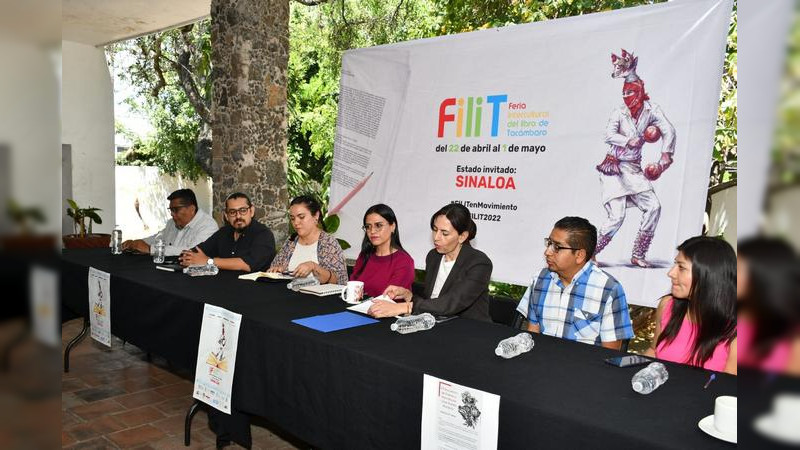 Sinaloa será el estado invitado en la Feria del libro de Tacámbaro, Michoacán