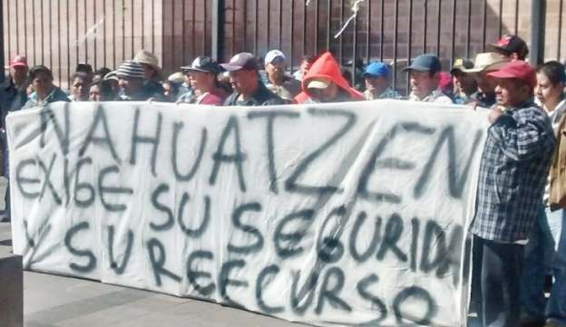 Habitantes de Nahuatzen llegan a acuerdo con la autoridad; se equipará a policías y liberarán vehículos 