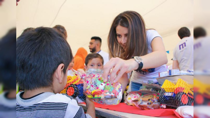 Cuto de la Esperanza celebró el "Mes de la Niñez" con el programa "Morelia, la Ciudad que Brilla"
