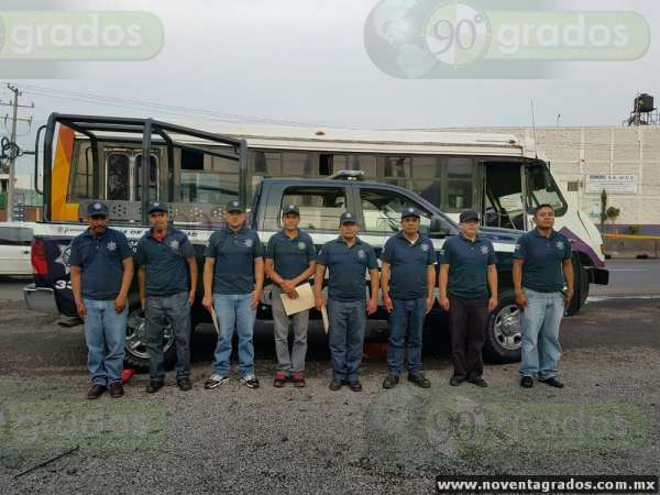 Entregan documentación y patrulla a habitantes de Nahuatzen, Michoacán 