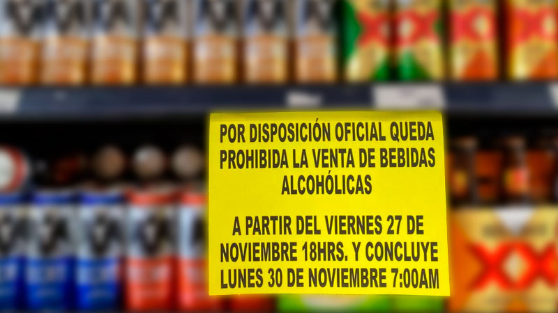 Sí habrá Ley Seca el 9 y 10 de abril por la revocación de mandato en CDMX 