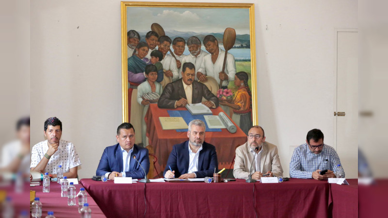Reconoce Gobierno de Michoacán, proceso democrático de Carapan y Tzirio para el tránsito al autogobierno 