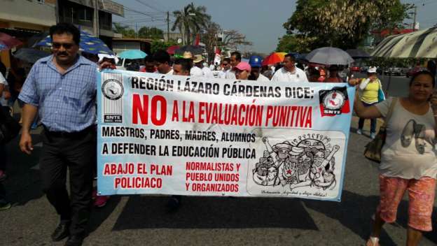 Listo el procedimiento para despedir a los docentes michoacanos de la CNTE‏  
