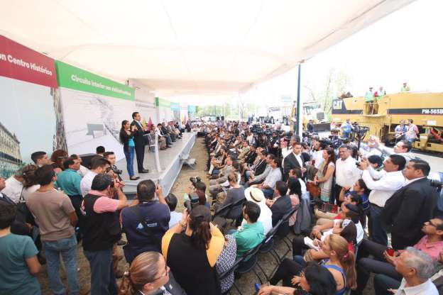 Diversas obras para Morelia anuncia Silvano Aureoles  