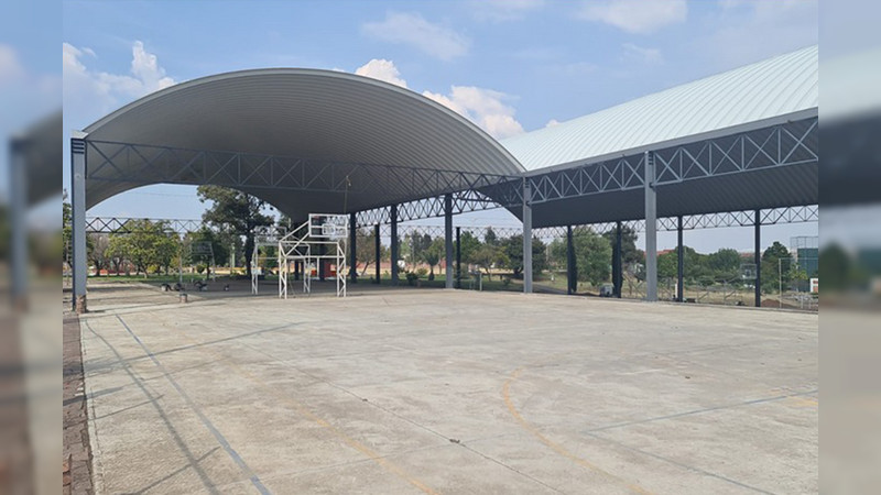 En Morelia, Michoacán; nuevos espacios fueron construidos en la unidad deportiva “Miguel Hidalgo”:SCOP