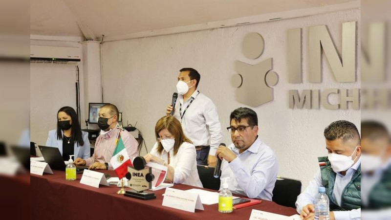 INEA en Michoacán lleva acabo la primera sesión del Grupo Colegiado de Trabajo 2022 
