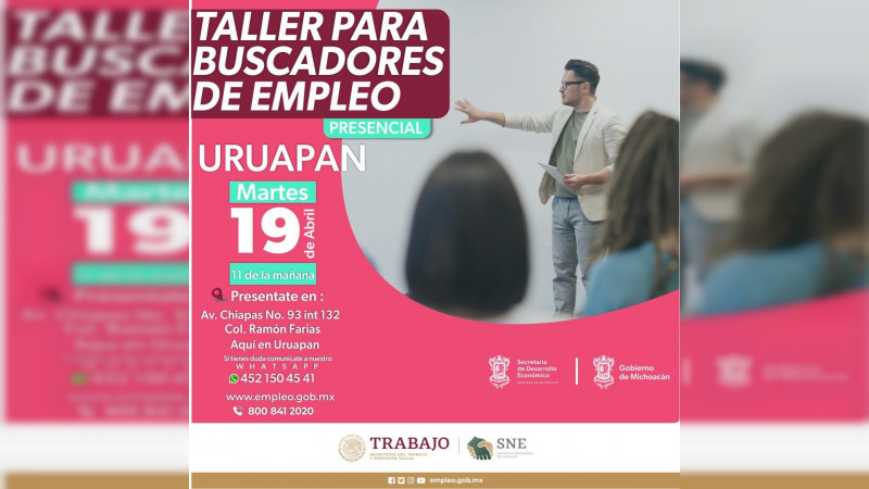 Sedeco y SNE realizarán eventos a favor del empleo en cinco municipios