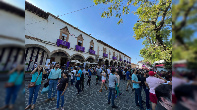 Pátzcuaro arrasa con Turismo Nacional e Internacional en Semana Santa 