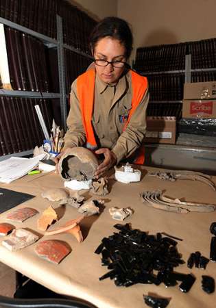 Suman cuatro entierros prehispánicos hallados en el Centro Histórico de Xochimilco - Foto 0 