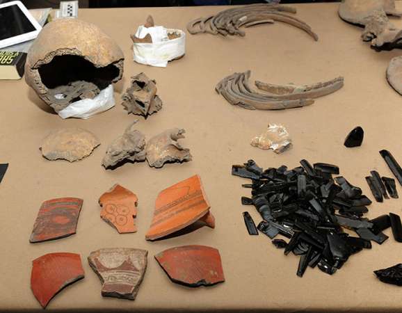 Suman cuatro entierros prehispánicos hallados en el Centro Histórico de Xochimilco - Foto 2 