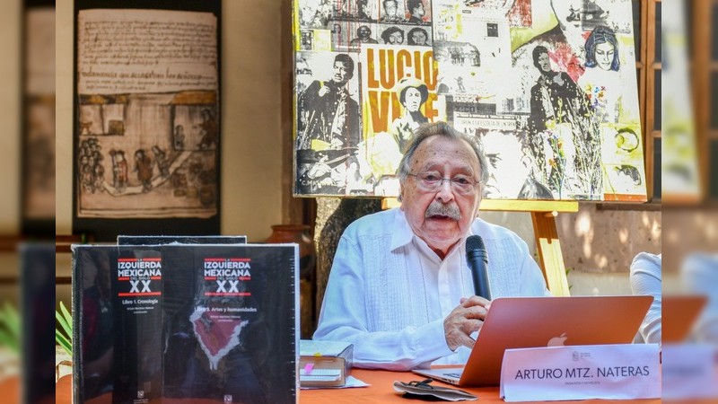 Presentan libro “La izquierda mexicana del siglo XX”  en el Museo del Estado de Michoacán 