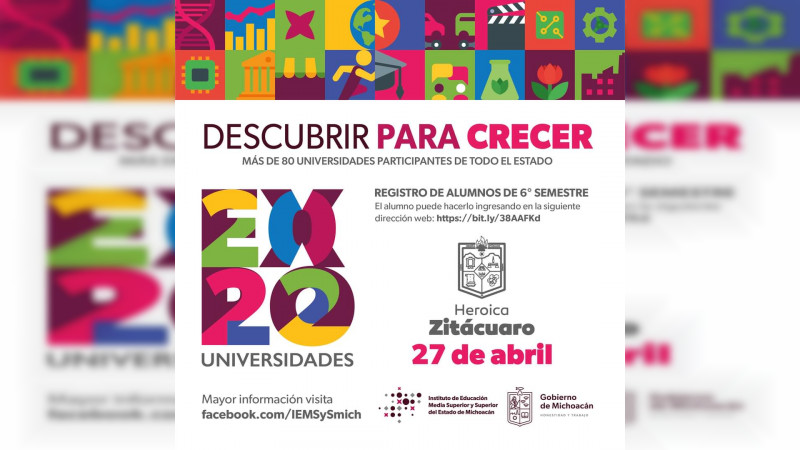 Zitácuaro será Sede de la Expo Universidades 2022  