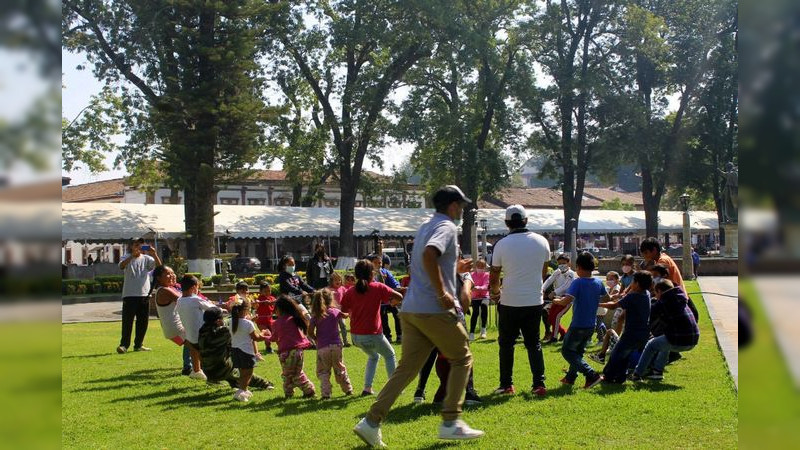 Inician actividades para festejar el Día del Niño en Pátzcuaro 