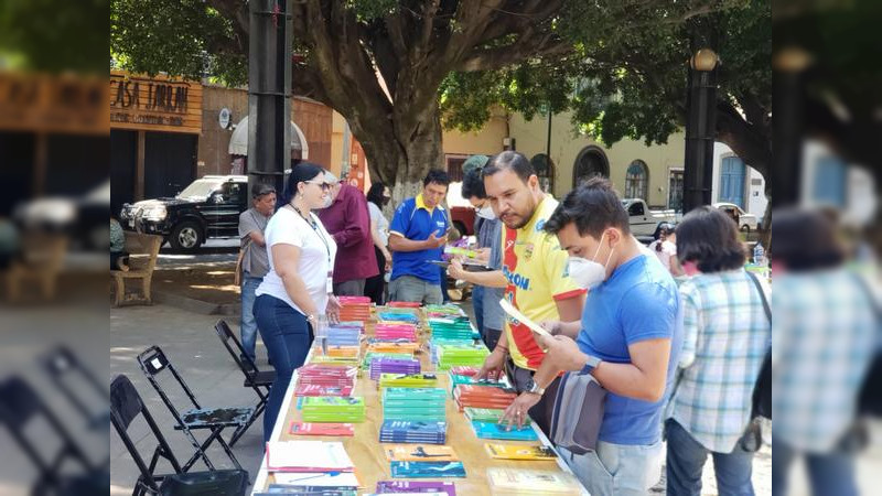 En Zamora, Michoacán; con el programa "Haciendo Lectores" se conmemora el Día Mundial del Libro y los Derechos de Autor