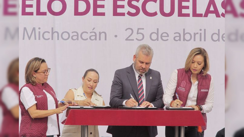Escuelas de tiempo completo son reactivadas en Michoacán 