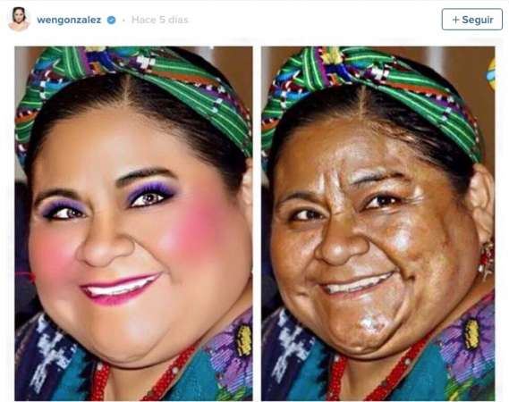 Actriz mexicana se burla de indígena guatemalteca, quien fuera ganadora del premio Nobel de la Paz  - Foto 0 