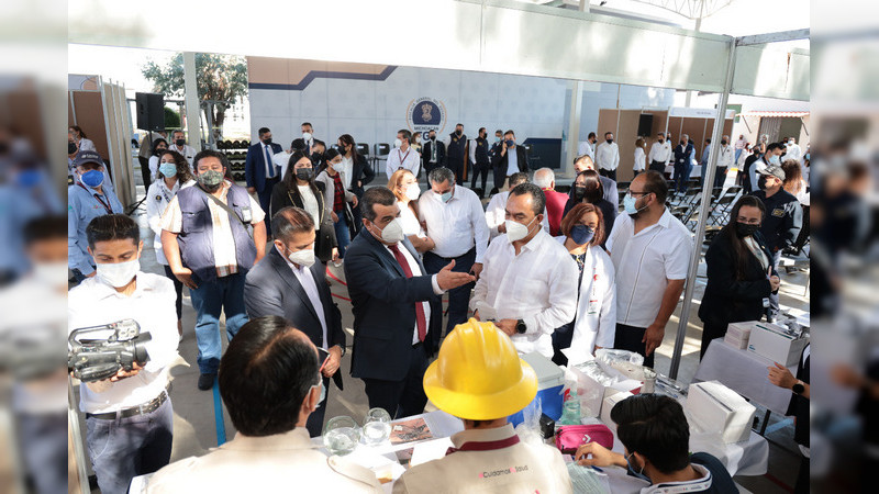 Sector Salud realiza una Feria de Salud en beneficio del personal de la Fiscalía General  