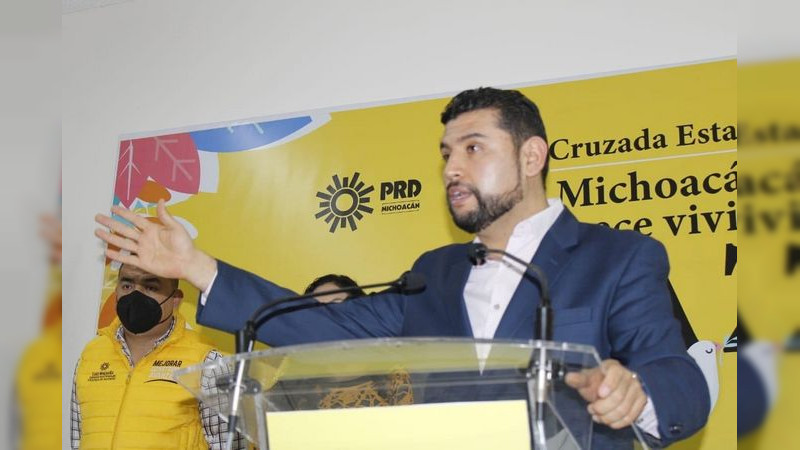 Se pronuncia PRD Michoacán por la defensa de la democracia: Octavio Ocampo  
