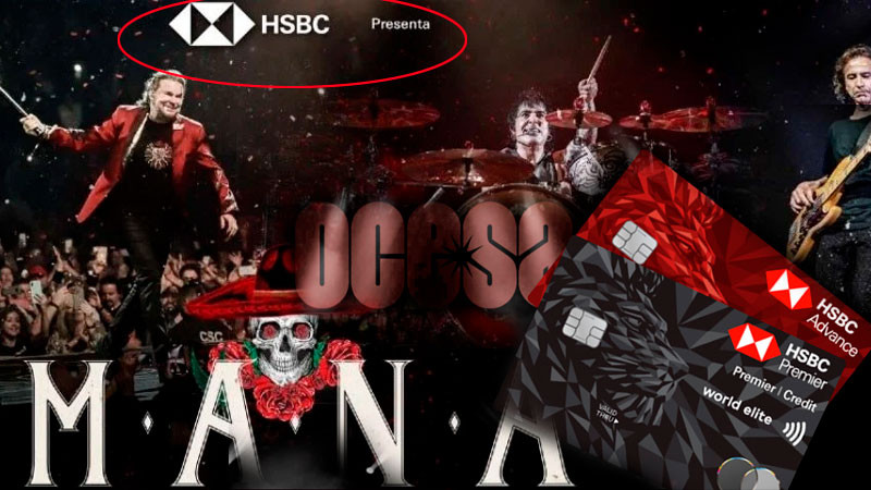 Ahora HSBC tendrá preventas para conciertos, ya firmó acuerdo con Ocesa 