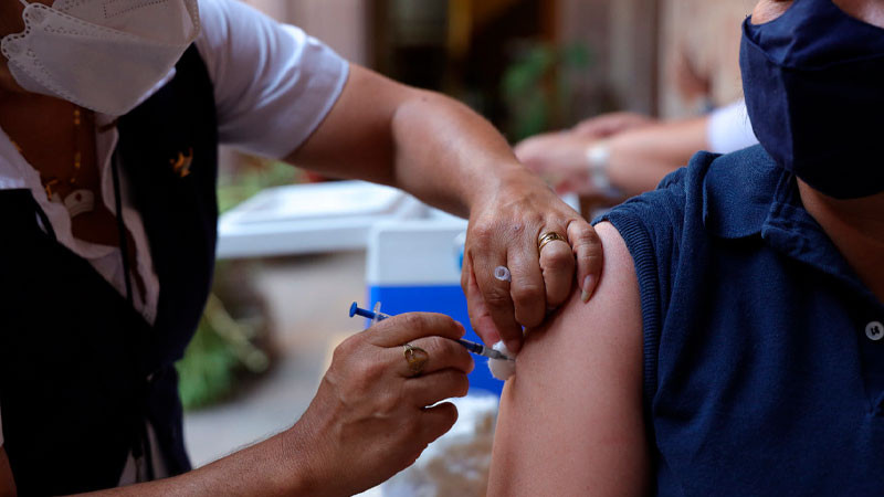 Este sábado último día de la jornada masiva de vacunación anti Covid-19 en Michoacán 