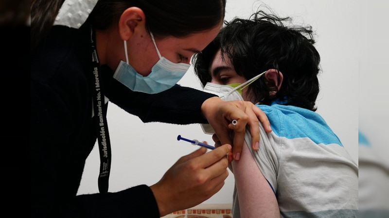 Vacunación a jóvenes de 12 a 14 años inicia mañana 4 de mayo 