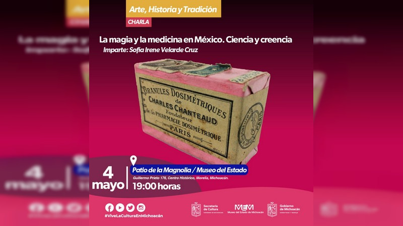 El Museo del Estado presenta la charla “La Magia y la Medicina en México. Ciencia y Creencia” 