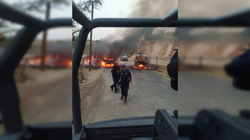 Ataque a la Fiscalía de Sultepec y bloqueos carreteros, dejan dos ministeriales heridos 