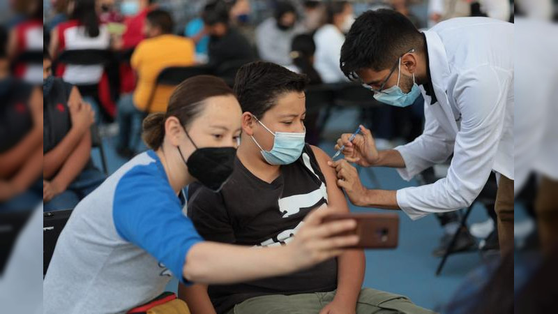 Se reporta gran aforo en la sedes de vacunación contra COVID-19 en Morelia  