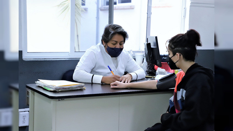 Centro de Salud de Morelia ha brindado 22 mil consultas en lo que va del año  