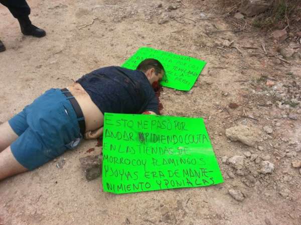 Asesinan a michoacano y dejan “narcomensaje” en  Zihuatanejo, Guerrero 