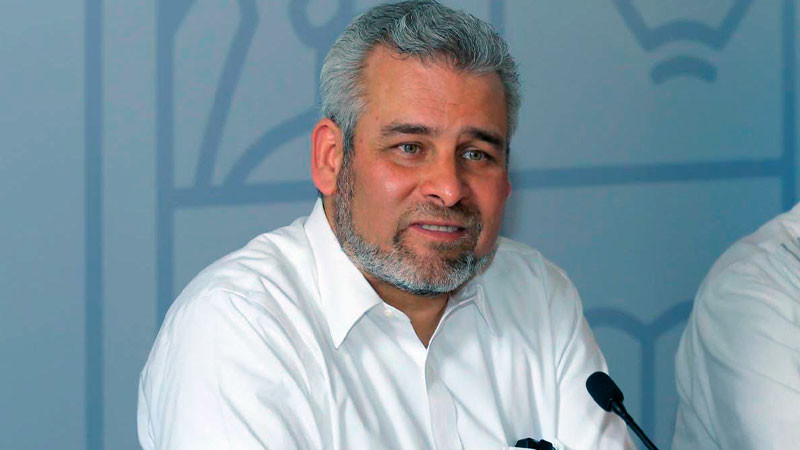 Presenta Bedolla, reforma para modificar la ley que regula uso obligatorio de cubrebocas 