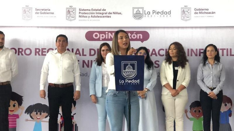 Se-Sipinna organiza fotos de participación infantil en Michoacán 