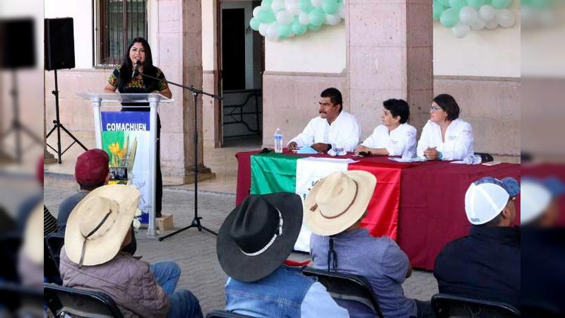 Más de 500 familias beneficiadas con oficinas de Telecomm en Comachuén: Brenda Fraga 