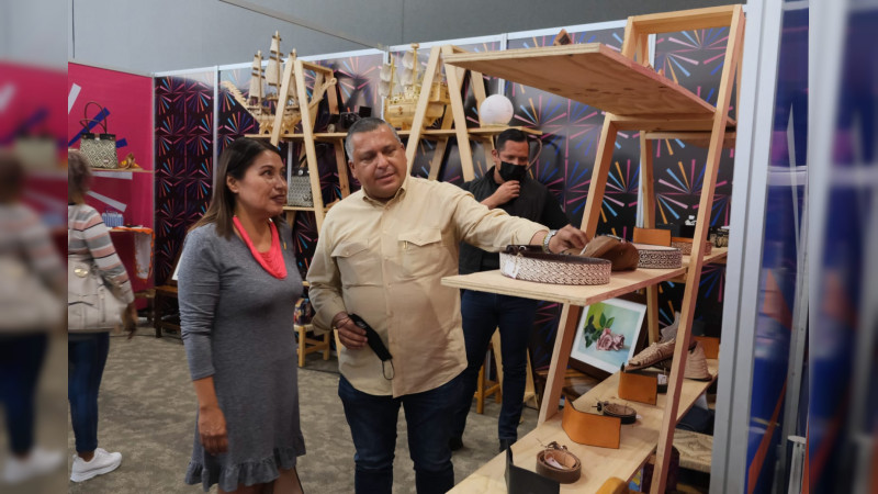 Exponen productos de centros penitenciarios en el Festival Michoacán de Origen