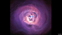 Observatorio Chandra capta las ondas sonoras de dos agujeros negros 