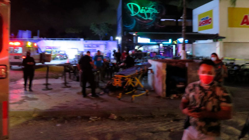 Balacera contra bar Deja Vu deja un muerto y 6 heridos, confirma fiscalía de Quintana Roo 